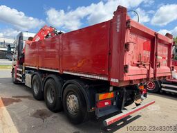 Scania G490 8x4 TRIDEM PRITSCHE + KRAN FASSI F275A.2.2...