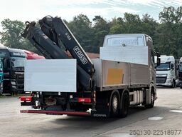 SCANIA R450 6x2 LL Pritsche FASSI 155 LK Lenk/Lift