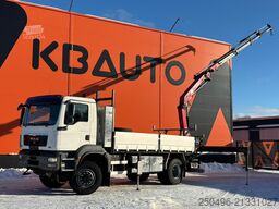 MAN TGM 18.340 4x4 HMF 1720-K5 / PLATFORM L=5009 mm