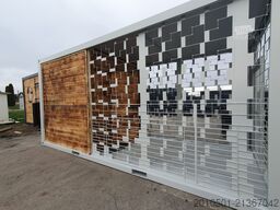 Container HühnerStall Stall Zwinger Hühner Käfig 20 Fuß 6 Meter