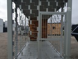 Container HühnerStall Stall Zwinger Hühner Käfig 20 Fuß 6 Meter