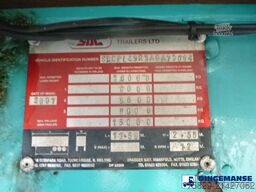 SDC Stack - 3 x platform trailer 13.6 m / 39 t