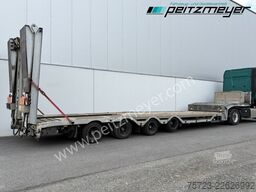 Meusburger Tieflader Auflieger MTS-4 Radmulden, 2 x Liftachse