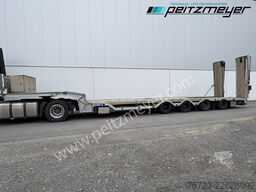 Meusburger Tieflader Auflieger MTS-4 Radmulden, 2 x Liftachse