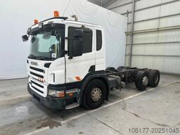 Scania P230 6X2 / Essieu relevable directionnel / Stuu...