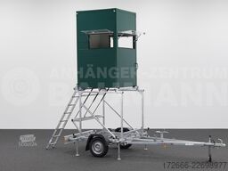 TPV Trailers TPV TRAILER MOBILE JAGDKANZEL 442X199x218CM 750KG SPEZIALANHÄNGER