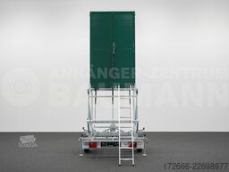TPV Trailers TPV TRAILER MOBILE JAGDKANZEL 442X199x218CM 750KG SPEZIALANHÄNGER