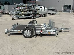 Martz GP ATV | 3 WIPPEN 246X160X10CM 750KG ABSENKER | MOTORRADANHÄNGER