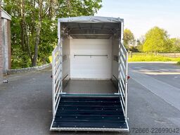 Vezeko VT 2700 ALUBODEN | RAMPE-/TÜR-KOMBI | TREIBGITTER 320X160X190CM VIEHANHÄNGER | RAMPENGUMMI | LÜFTUNG