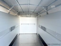 Vezeko VT 2700 ALUBODEN | RAMPE-/TÜR-KOMBI | TREIBGITTER 320X160X190CM VIEHANHÄNGER | RAMPENGUMMI | LÜFTUNG