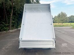 Humbaur HTK 3000.31 | PROSTEEL 313X174X40CM 3000KG DREISEITENKIPPER