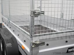 Variant 2004 F2 K 255X145X90CM 2000KG TIEFLADER + GITTERAUFSATZ