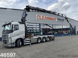 Volvo FH 500 8x4 HMF 50 Tonmeter laadkraan + Fly-Jib