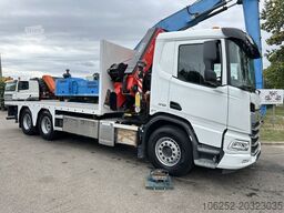 DAF XD 450 6x4 + (24m) CRANE FASSI F345 8x + WINCH ...