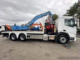 DAF XD 450 6x4 + (24m) CRANE FASSI F345 8x + WINCH ...