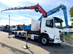 DAF XD 450 6x4 + (24m) CRANE FASSI F345 8x + WINCH ...
