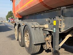 SCHMITZ CARGOBULL SGF*S3 SKI 24 SL 7.2Stahl, Rollplane, Liftachse