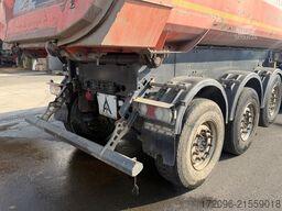 SCHMITZ CARGOBULL SGF*S3 SKI 24 SL 7.2Stahl, Rollplane, Liftachse