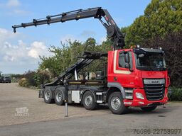 DAF CF530 FAD HIAB 302 30tm KRAAN/CONTAINER!! ZERO ...