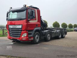 DAF CF530 FAD HIAB 302 30tm KRAAN/CONTAINER!! ZERO ...