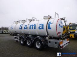 Magyar Chemical ACID tank inox 24.5 m3 / 1 comp