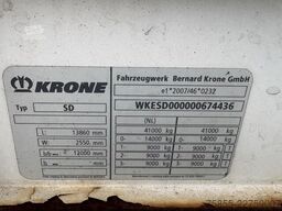 Krone N/A 3-Axle Tautliner / Steering / BPW Axles / L...