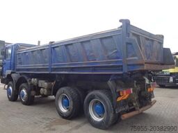 MAN 35.414 8x8 meiller kipper manual diesel pomp