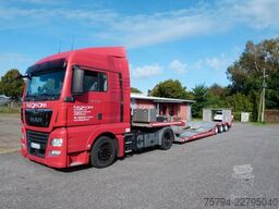 MAN TGX 18.420, LKW-Transportzug 360 mm Höhe, Seilw.