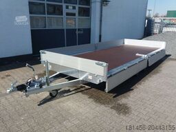 Eduard 556x220x30cm Tridem Achse LfH nur 56cm Ladehöhe Rampen