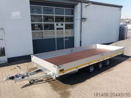 Eduard 556x220x30cm Tridem Achse LfH nur 56cm Ladehöhe Rampen