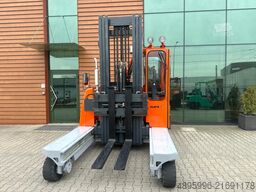 Hubtex DQ45/Only 3310 h/Telescopic forks