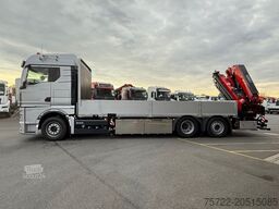 MAN TGX 26.540 6x2-4 LL Containerpritsche/Fassi 545