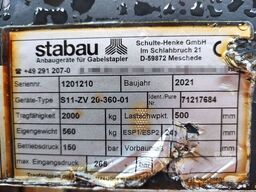 Stabau S11-ZV20-360-01 (drehbar 360° endlos)