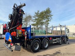Scania P410 8x4 PRITSCHE + KRAN PALFINGER PK33002 F (7...