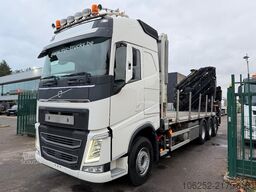 Volvo FH 420 8x4 TRIDEM PRITSCHE + 31m! KRAN HIAB 858...