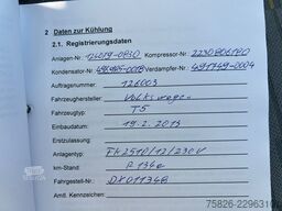 VW T5 Kühlkasten*KONVEKTA*0°*1.Hand*Standkühlung*