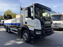 Scania P410 XT 6X4 Kran Hiab X-HiDuo 188-4