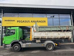 MERCEDES-BENZ Atego 1222L Palfinger Abrollcontainer Hakenlift