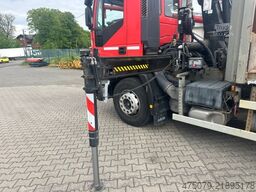 IVECO AD260S36 / Hiab 166 Funk / Maschinentransporter