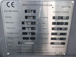 Zoomlion ZT22JE Fully Electric Lithium-Powered, 4x4 Rough T