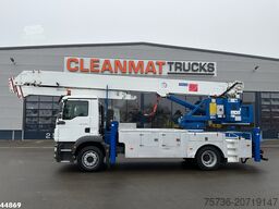 Man TGM 15.290 Klaas 35 meter Dachdecker Kran