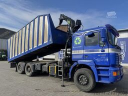 MAN TGS 26.400 6x2 EURO4 WYWROTKA Z ŻURAWIEM LOGLIF...
