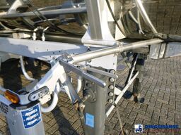 L.A.G. Food tank inox 32 m3 / 3 comp + pump, steaming ...