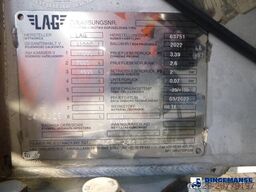 L.A.G. Food tank inox 32m3 / 3 comp + pump + steam hea...