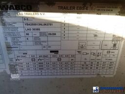 L.A.G. Food tank inox 32m3 / 3 comp + pump + steam hea...