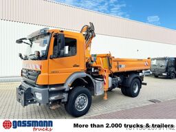 Mercedes-Benz Axor 1833 AK 4x4, Winterdienstausstattung, Kran