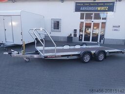 Brian James Trailers A4 Motorsport Trailer Aluf. Reifenregal