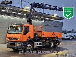 Renault Premium 430 Lander 6X4 HIAB 211 EP-4 Crane Tipp...