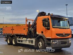 Renault Premium 430 Lander 6X4 HIAB 211 EP-4 Crane Tipp...
