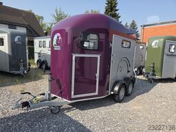 Cheval Liberté 2er Pferde Trailer Gold 3 premium blau Sattelkammer
